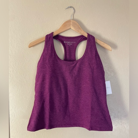 NWT Beyond Yoga Spacedye Focus cropped tank sz 1X - Picture 1 of 6